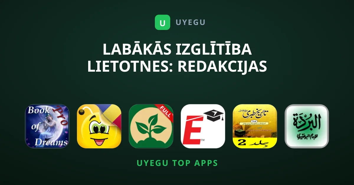 Labākās Izglītība Lietotnes: Redakcijas Ieteikumi Šodienai